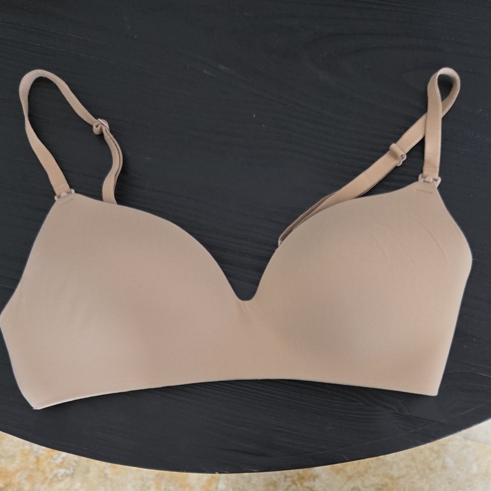 Soma Enbliss Maternity Nursing Seamless Tan Nude Bra 34C